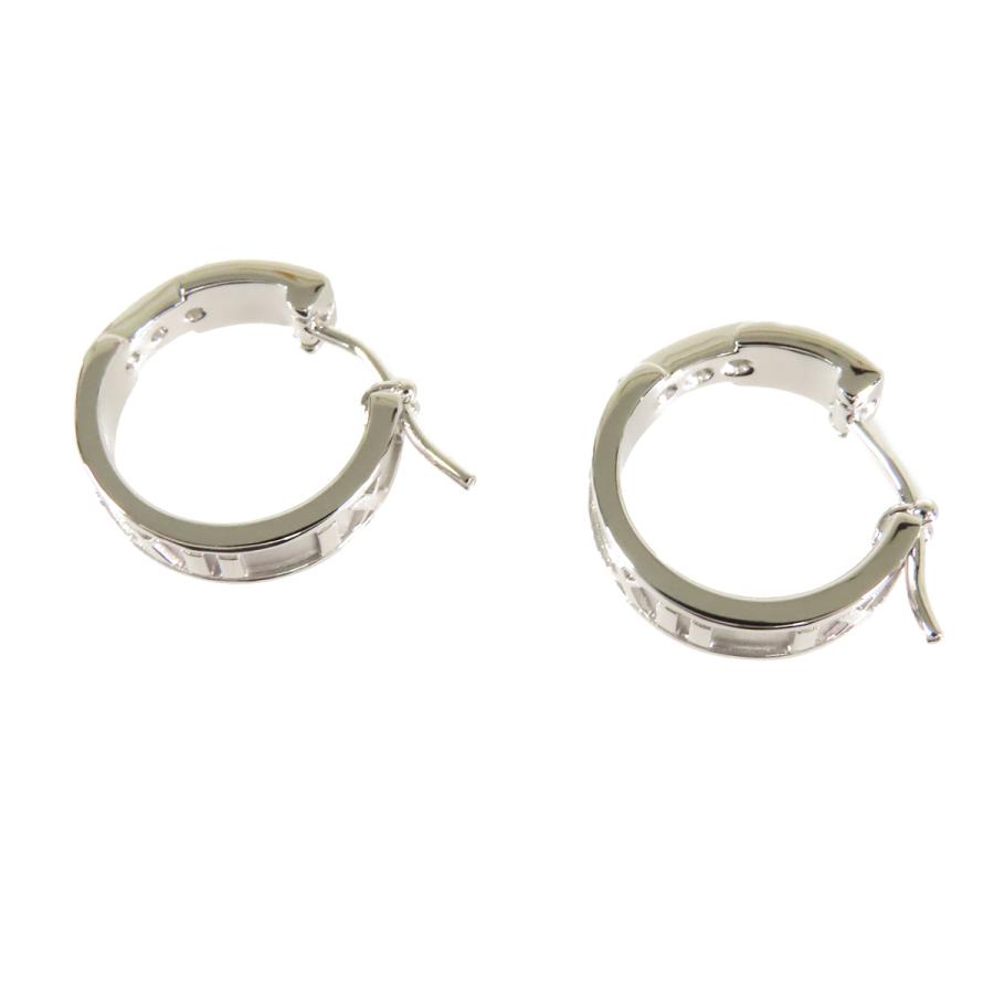 TIFFANY&Co.（ティファニー） アトラス フープ ピアス ホワイト