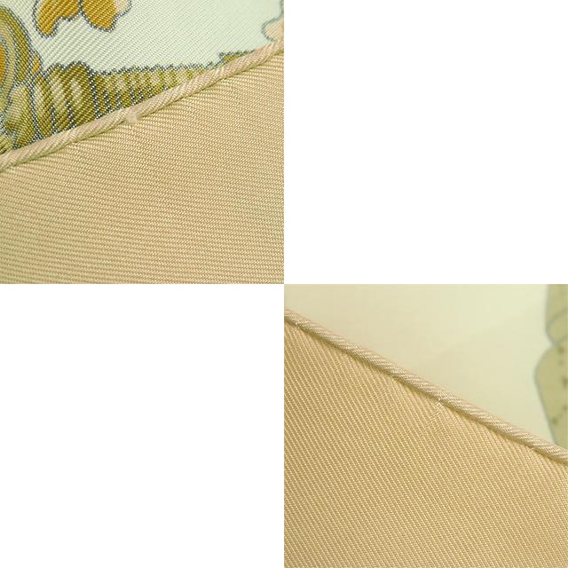 HERMES（エルメス） カレ 90 ベージュxマルチカラー シルク Copeaux