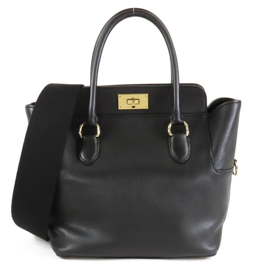 HERMES（エルメス） ツールボックス 20 C刻印 ブラック ゴールド金具