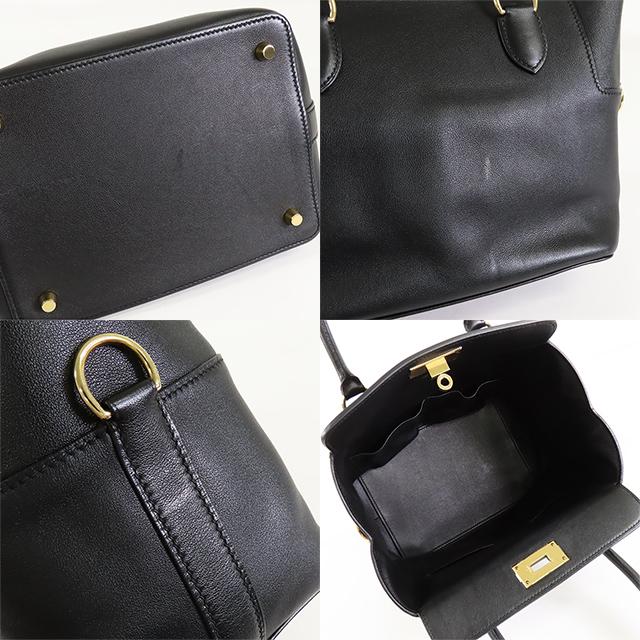 HERMES（エルメス） ツールボックス 20 C刻印 ブラック ゴールド金具