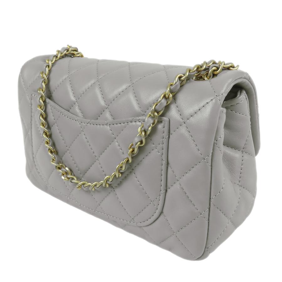 CHANEL（シャネル） チェーンショルダーバッグ AS1787 グレー ゴールド
