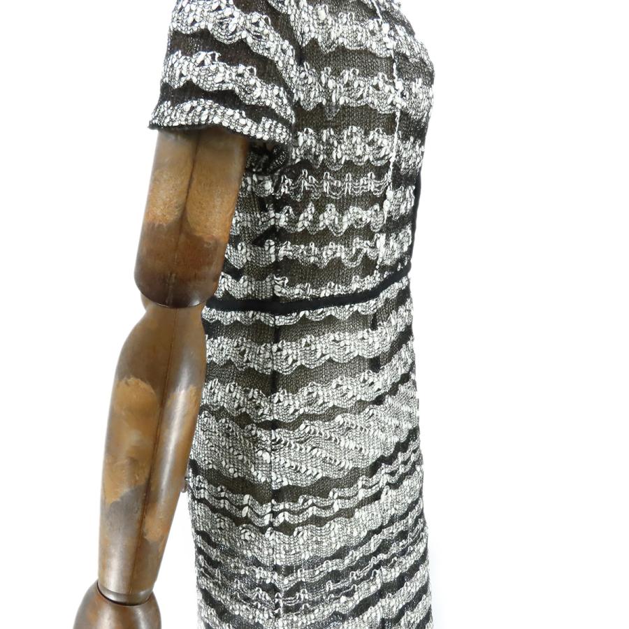 CHANEL（シャネル） 半袖 ニット ワンピース P41411K03042 ブラック 黒