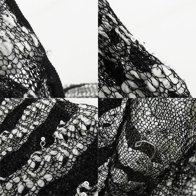 CHANEL（シャネル） 半袖 ニット ワンピース P41411K03042 ブラック 黒