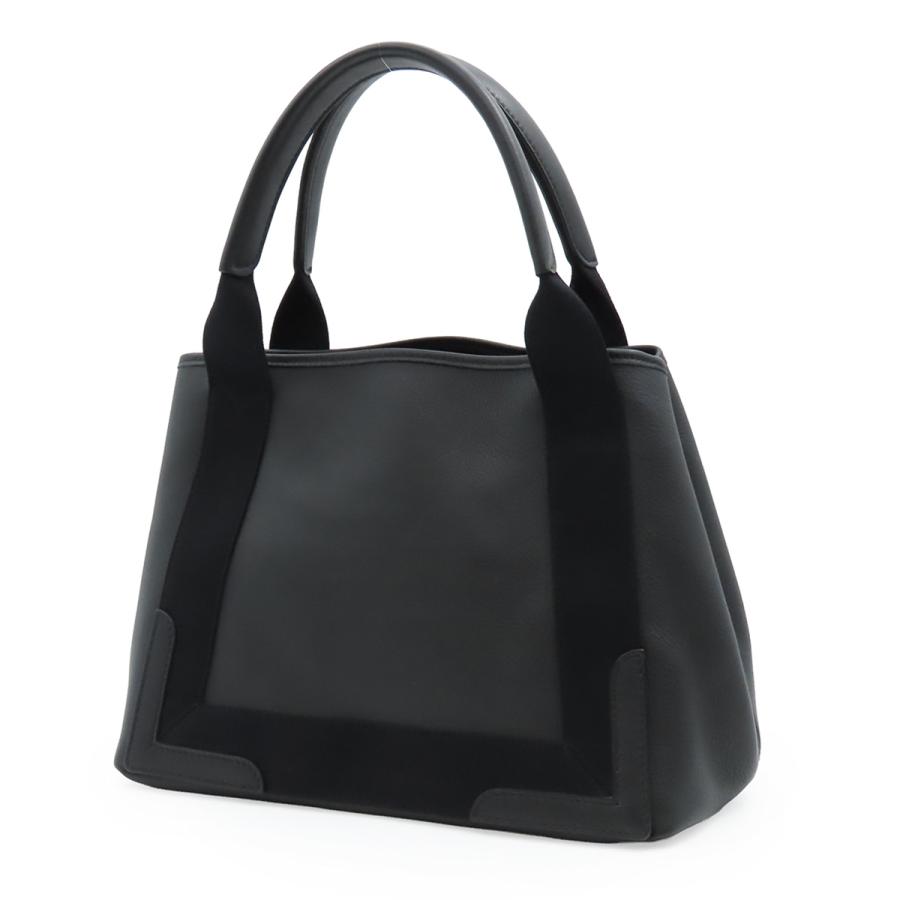 バレンシアガ ネイビーカバス M レザータイプ ブラック BALENCIAGA（バレンシアガ） ネイビーカバス 339933 ブラック レザー