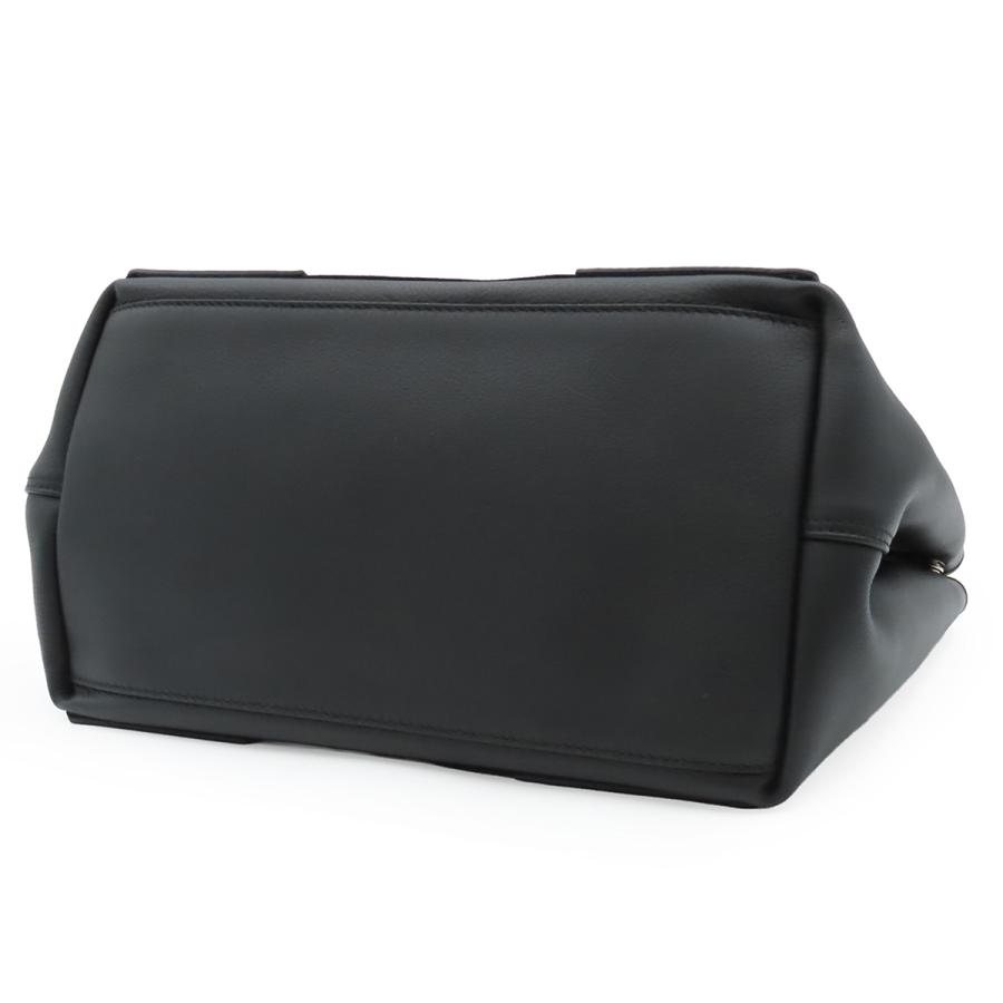 BALENCIAGA（バレンシアガ） ネイビーカバス 339933 ブラック レザー