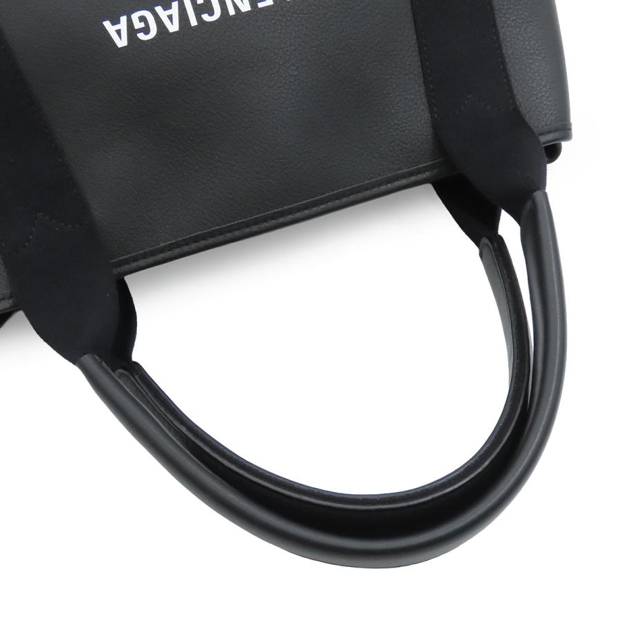 BALENCIAGA（バレンシアガ） ネイビーカバス 339933 ブラック レザー