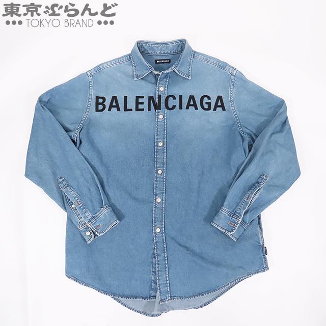BALENCIAGA（バレンシアガ） デニムシャツ 600280 ライトインディゴ