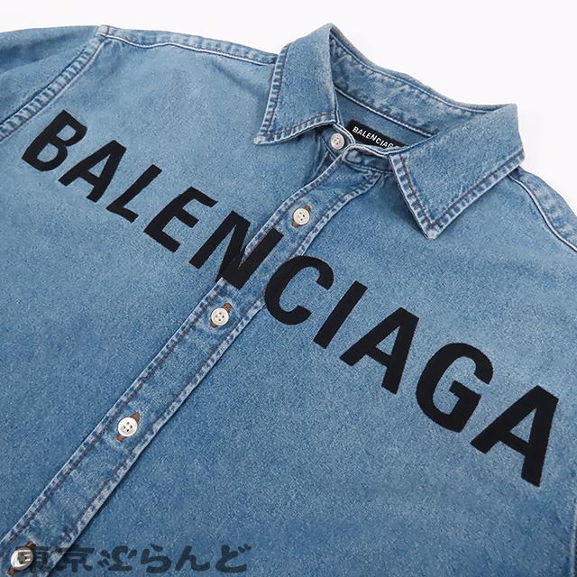 BALENCIAGA（バレンシアガ） デニムシャツ 600280 ライトインディゴ