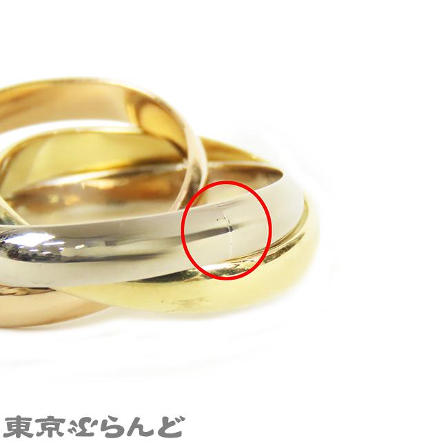 Cartier カルティエ CARTIER トリニティ リング MM スリーカラー Cartier カルティエ CARTIER トリニティ リング MM スリーカラー