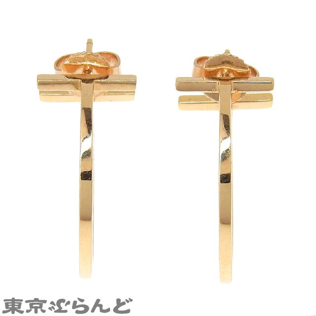 TIFFANY&Co.（ティファニー） ティファニーT フープ ピアス ピンク