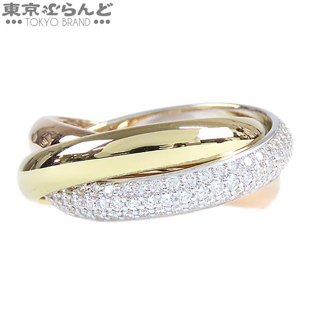 Cartier（カルティエ） トリニティ リング スリーカラーゴールド K18YG