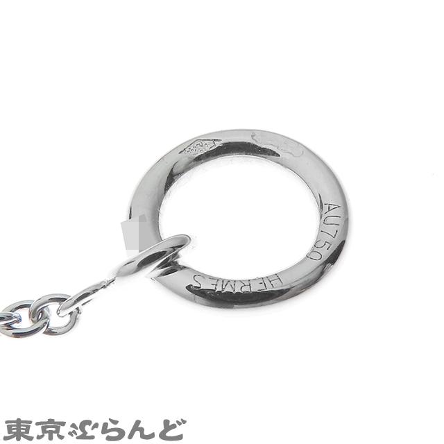 HERMES（エルメス） エシャペネックレス ホワイトゴールド K18WG