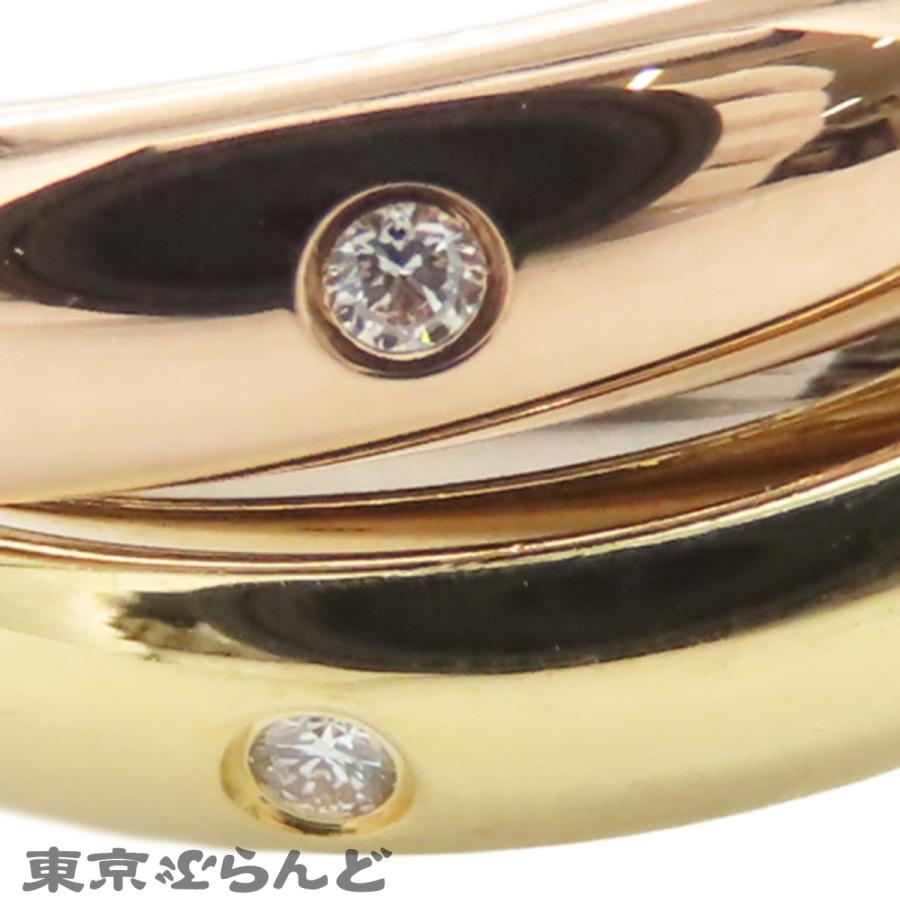 Cartier（カルティエ） トリニティリング スリーカラーゴールド K18YG