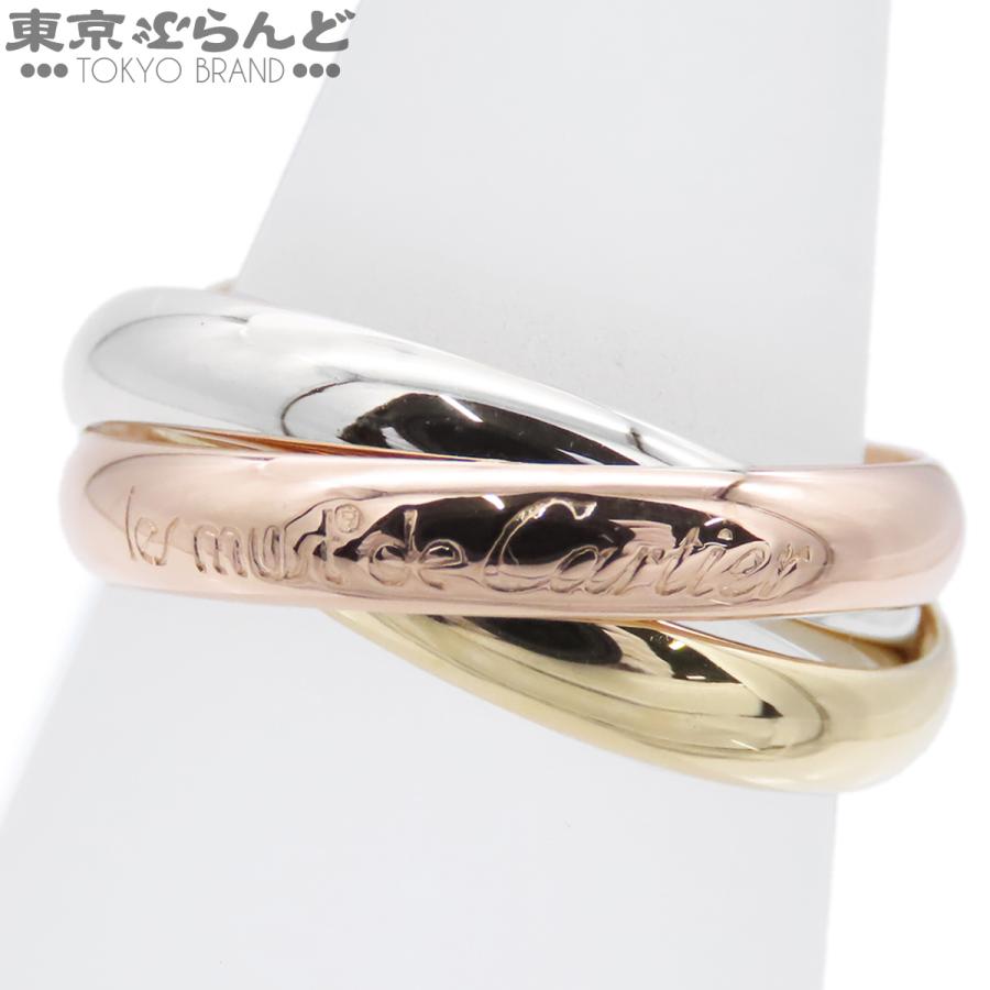 Cartier（カルティエ） トリニティ リング スリーカラーゴールド K18YG