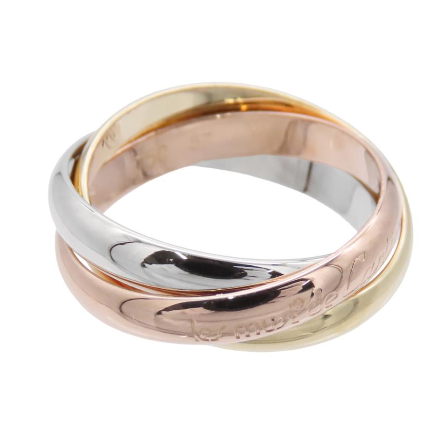 Cartier（カルティエ） トリニティ リング スリーカラーゴールド K18YG