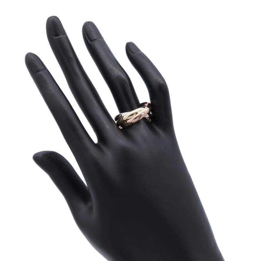 Cartier（カルティエ） トリニティ リング スリーカラーゴールド K18YG