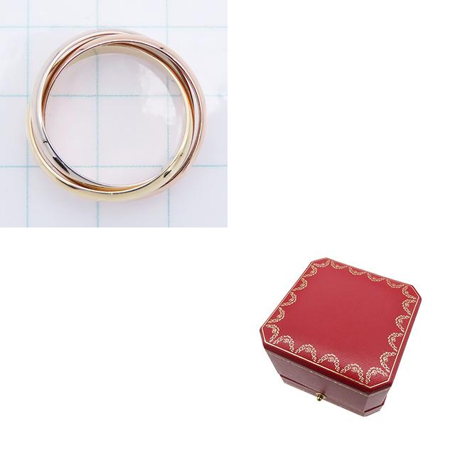 Cartier（カルティエ） トリニティ リング スリーカラーゴールド K18YG