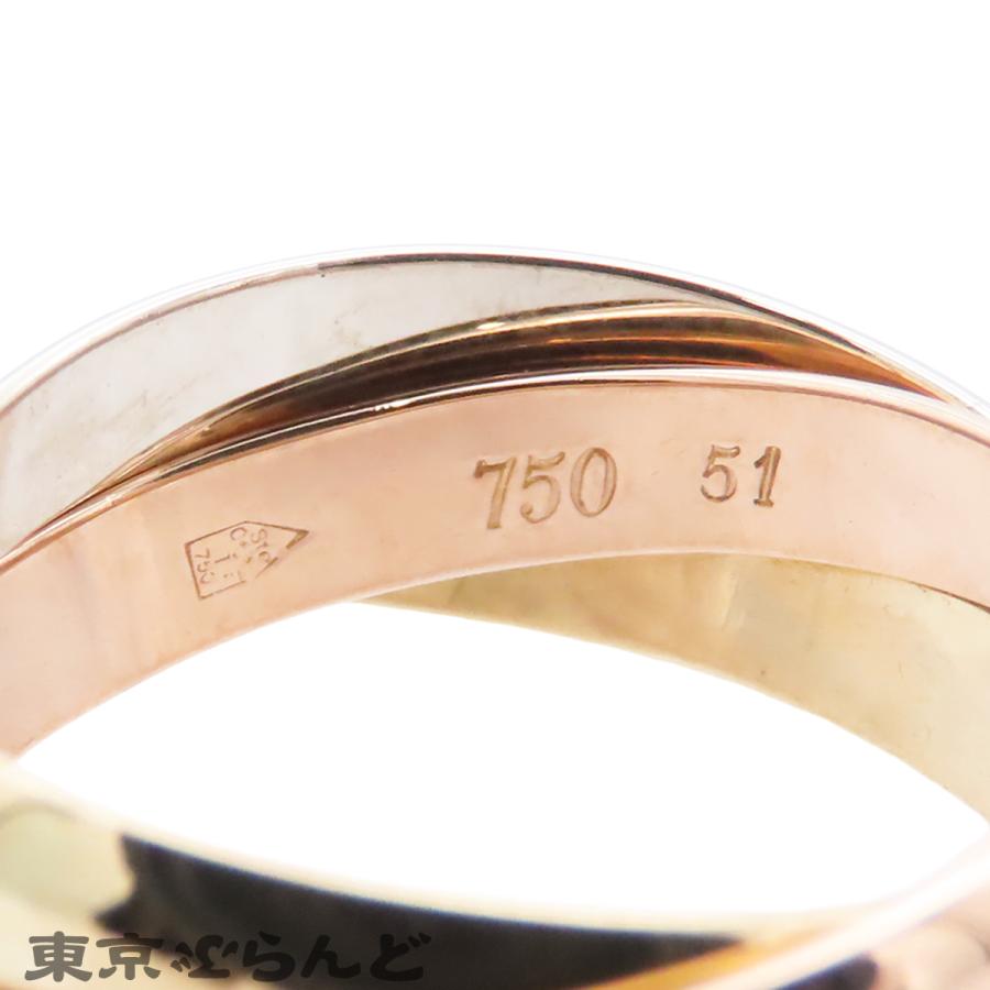 Cartier（カルティエ） トリニティ スリーカラーゴールド K18YG K18PG