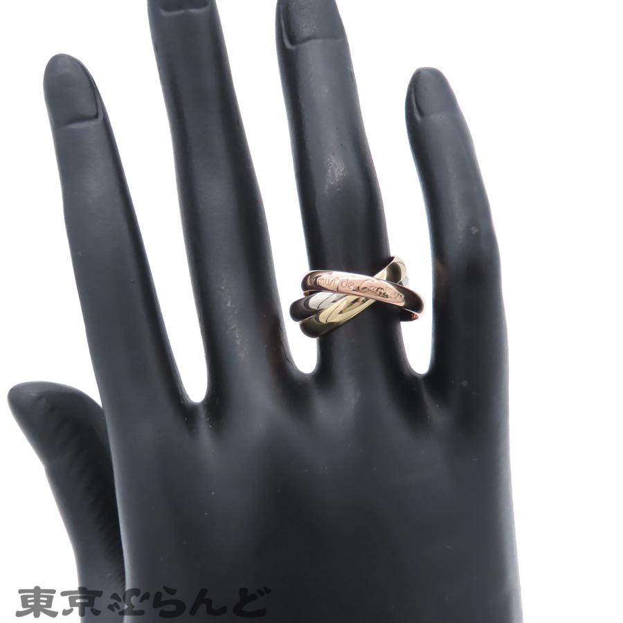 【最終値下げ】Cartier トリニティ リング スリーカラー Cartier（カルティエ） トリニティ スリーカラーゴールド K18YG K18PG