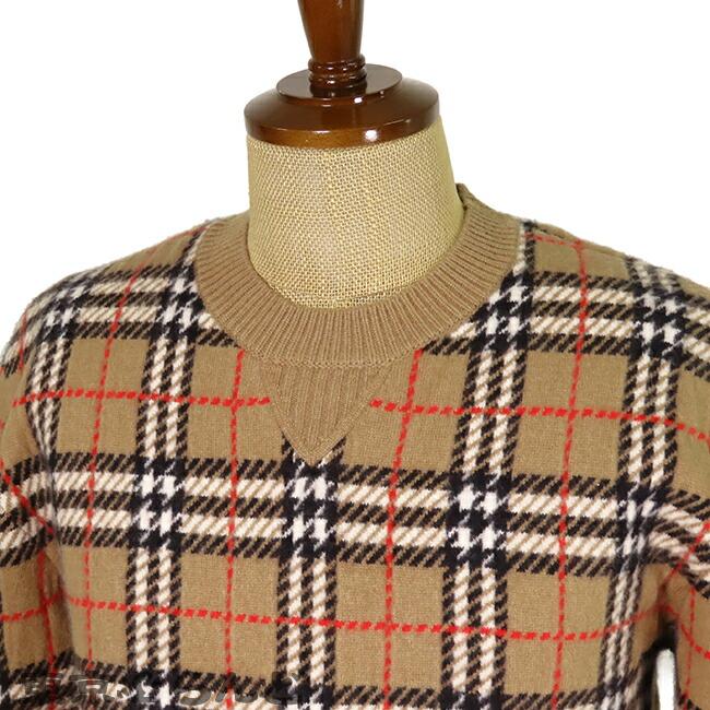 BURBERRY 返品可 バーバリー ニット セーター クルーネック BURBERRY 返品可 バーバリー ニット セーター クルーネック