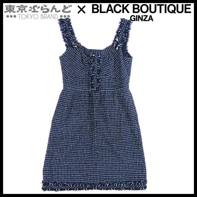 シャネル CHANEL ココマーク ツイード ワンピース P37652V27331  