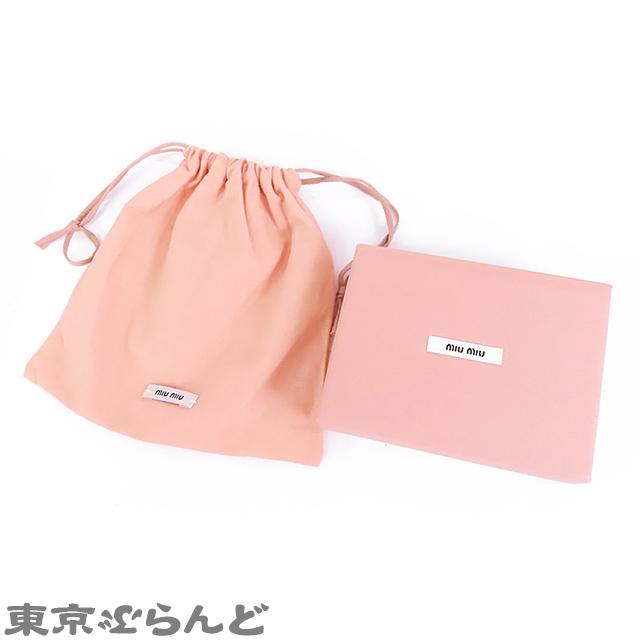 miu ミュウミュウ MIUMIU マドラス フォーエバー コンパクト財布 miu ミュウミュウ MIUMIU マドラス フォーエバー コンパクト財布