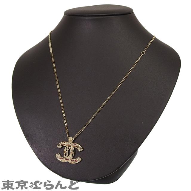 CHANEL（シャネル） ココマーク カラーストーン A19B ゴールド メタル 