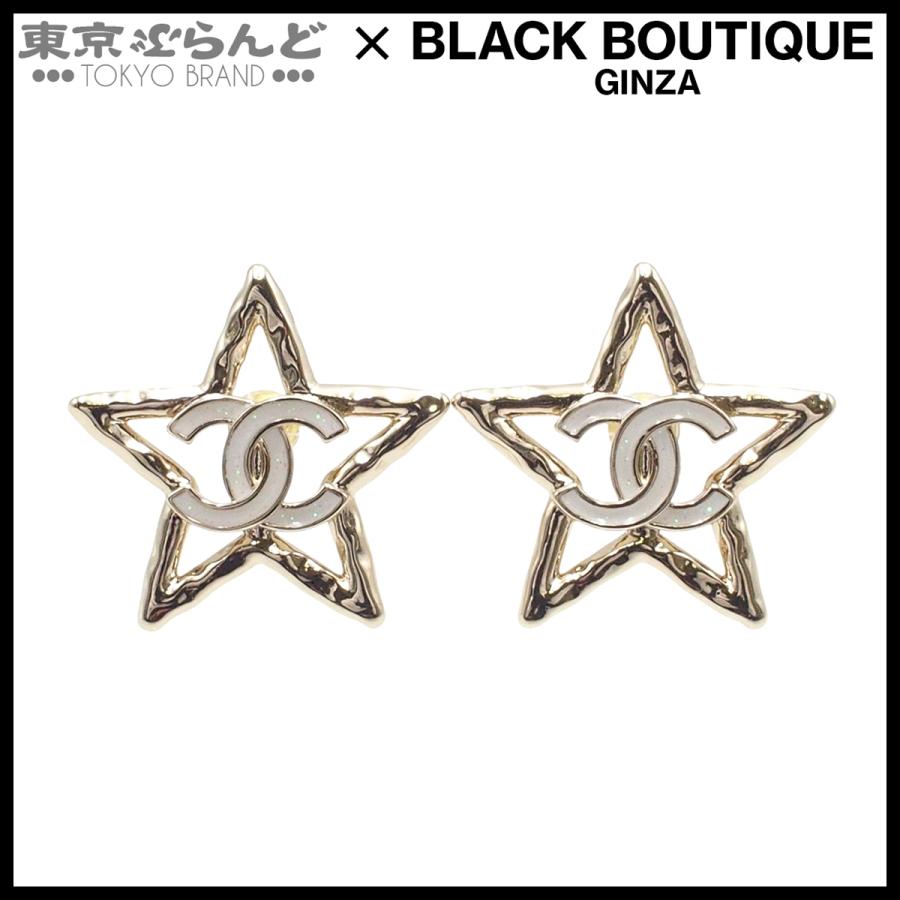 CHANEL（シャネル） ピアス ライトゴールド メタル ココマーク スター