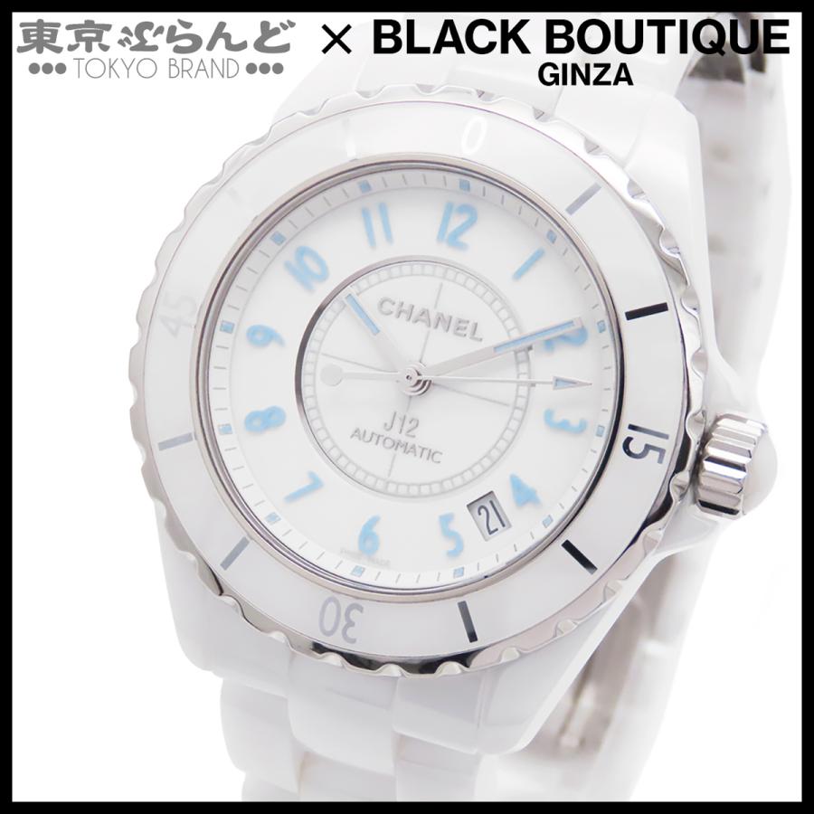 CHANEL（シャネル） CHANEL J12 H3827 ホワイト セラミック SS ブルー