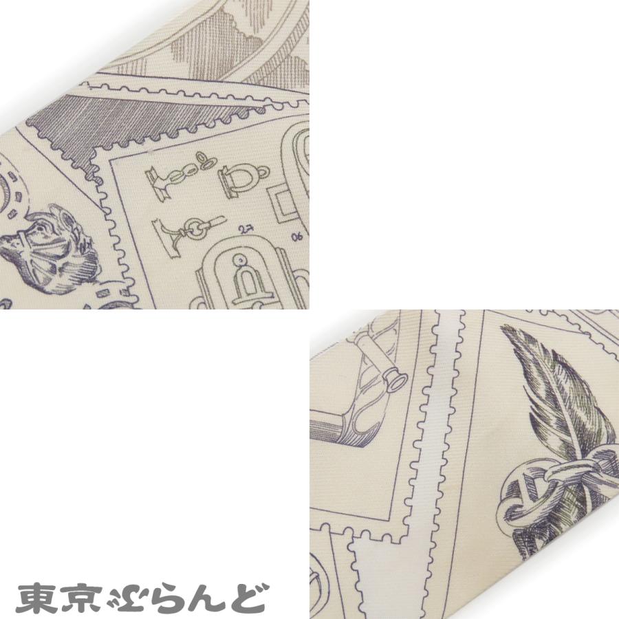 HERMES（エルメス） ツイリー パルシュマンxグラファイト シルク LE