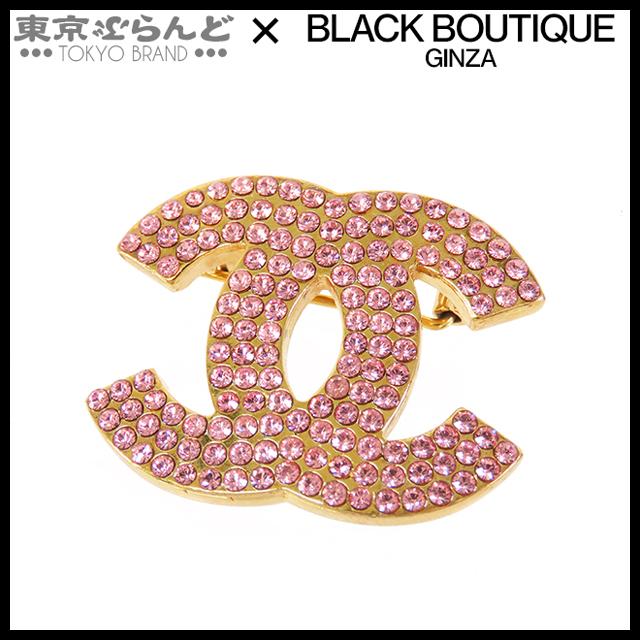 CHANEL（シャネル） ココマーク ヘアクリップ ゴールドxピンク メタル