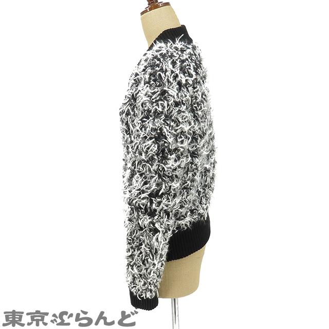 CHANEL シャネル ニットカーディガン P52497K06802 ブラックx CHANEL シャネル ニットカーディガン P52497K06802 ブラックx