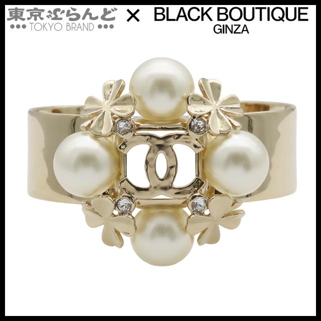 CHANEL（シャネル） バングル ゴールド メタル コスチュームパール