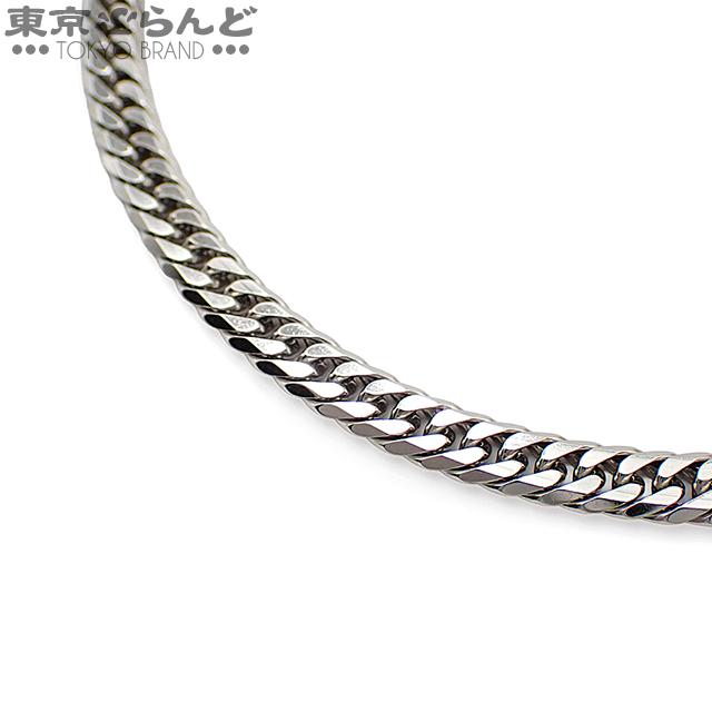 喜平 プラチナ Pt850 6面 ダブル 51cm 幅5.1mm 50.3g 造幣局検定刻印