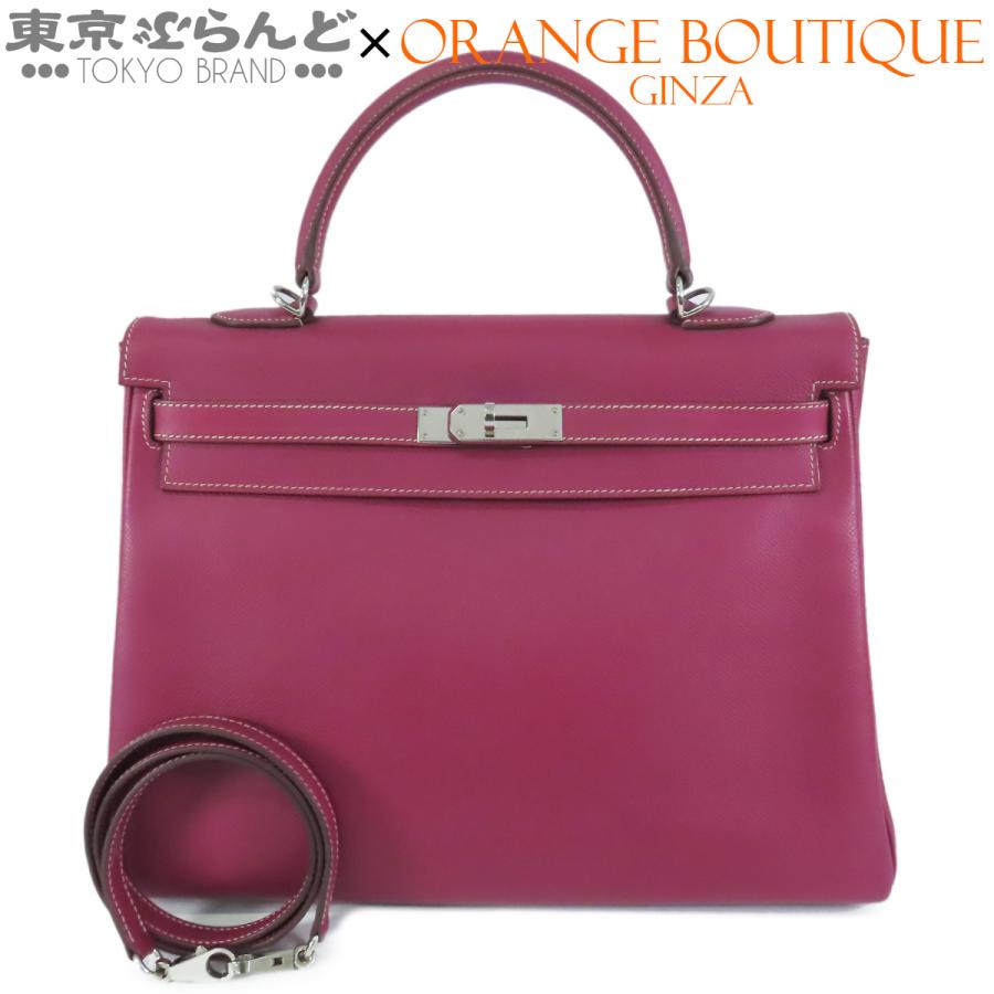 HERMES（エルメス） キャンディ ケリー 35 □P刻印 トスカxローズ