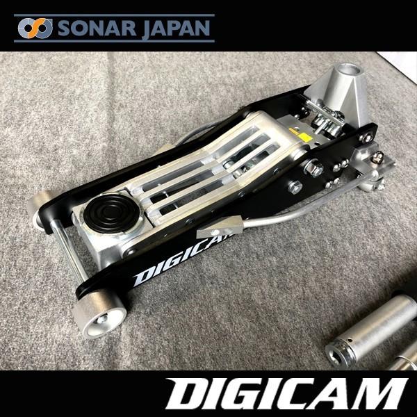 当店限定 オリジナルゴムマット付き DIGICAM デジキャン オールアルミニウムフロアジャッキ 3.0t｜tokyocar｜02