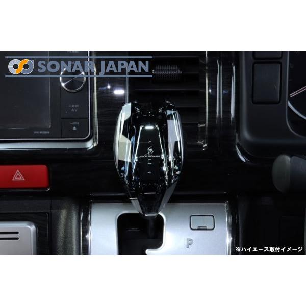 20系アルファード/ヴェルファイア クリスタルシフトノブ SilkBlaze