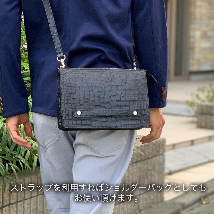クロコダイル バッグ メンズ クラッチバッグ セカンドバッグ ショルダーバッグ 日本製 スモールクロコダイル ブランド トラベル ポロサス 鰐革 東京 クロコダイル Croco Clutch 東京クロコダイル 財布 革小物 通販 Yahoo ショッピング