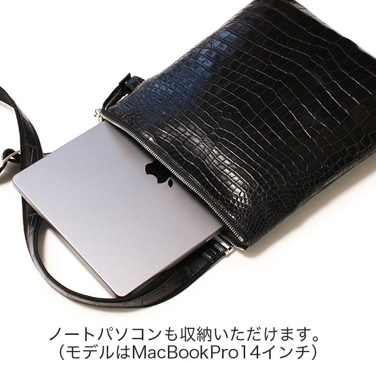東京クロコダイル クロコダイル ショルダー 大きめ A4収納 バッグ  
