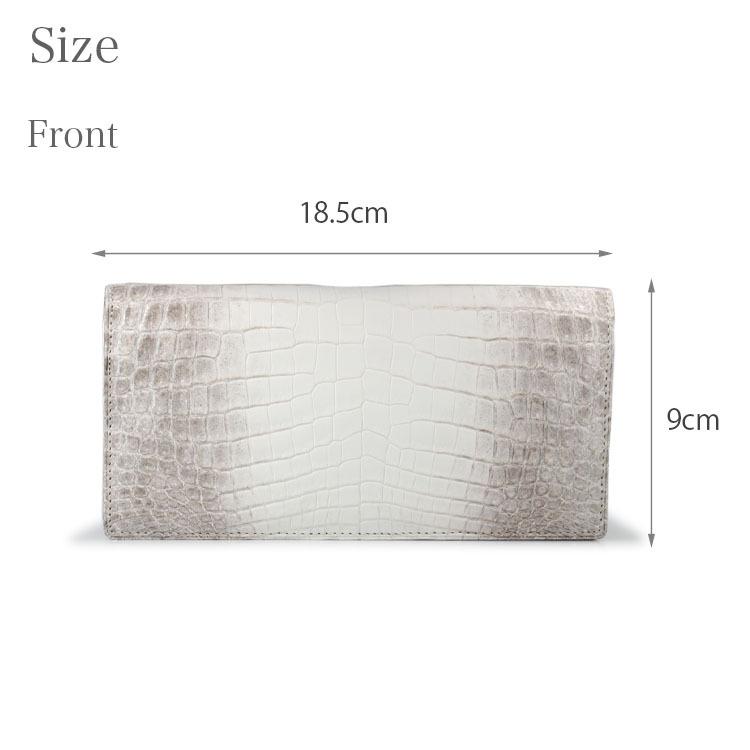 財布 メンズ 長財布 日本製 ヒマラヤクロコダイル 小銭入れあり ブランド 無双 レディース 高級 プレゼント | 東京クロコダイル | 03