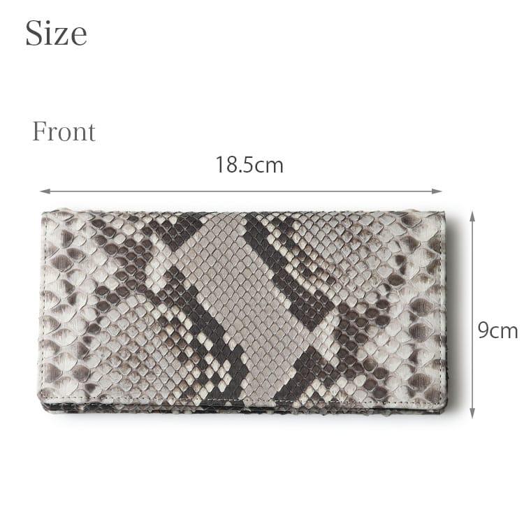 財布 メンズ 長財布 パイソン 日本製 ヘビ革 蛇革ブランド 金運 縁起 | 東京クロコダイル | 05