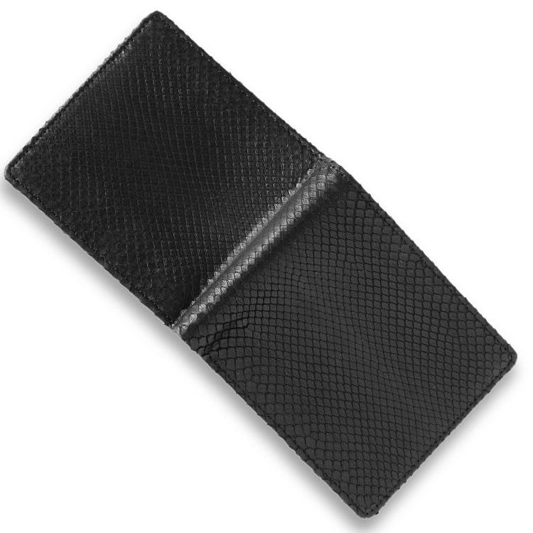 ダイヤモンドパイソン 二つ折り 日本製 折財布 メンズ 本革 パイソン 財布 蛇革 ヘビ革 メンズ ラ ブランド カジュアル 金運 | 東京クロコダイル | 13