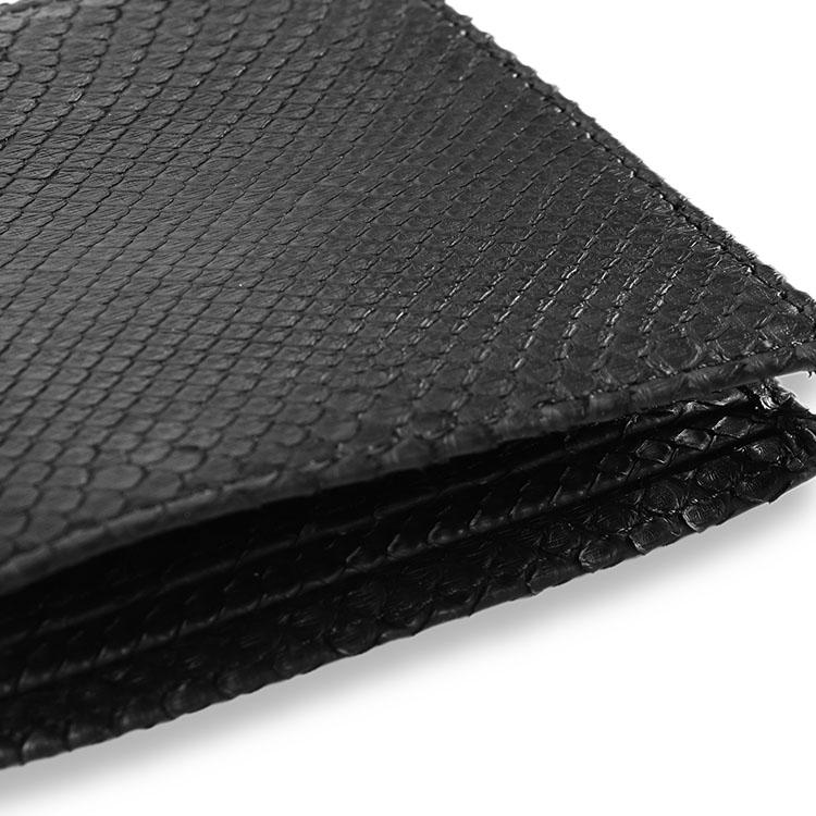 ダイヤモンドパイソン 二つ折り 日本製 折財布 メンズ 本革 パイソン 財布 蛇革 ヘビ革 メンズ ラ ブランド カジュアル 金運 | 東京クロコダイル | 17