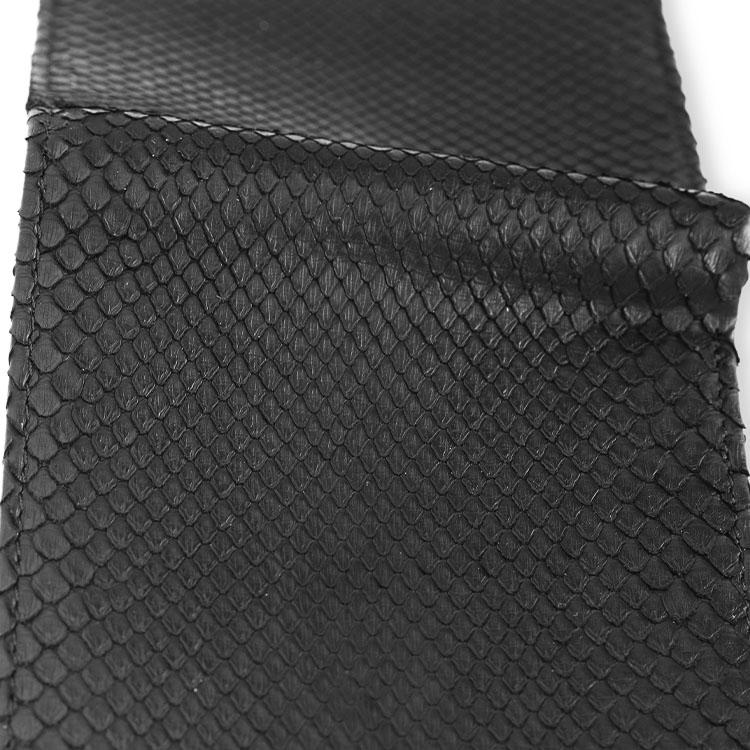 ダイヤモンドパイソン 二つ折り 日本製 折財布 メンズ 本革 パイソン 財布 蛇革 ヘビ革 メンズ ラ ブランド カジュアル 金運 | 東京クロコダイル | 19