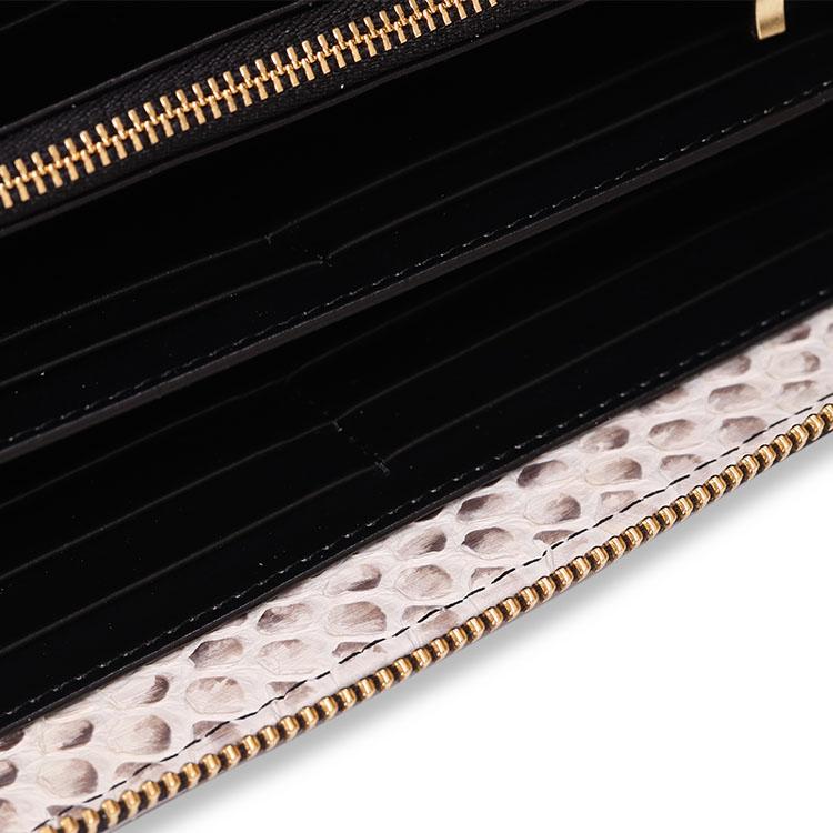 財布 メンズ 長財布 パイソン 日本製 蛇革 ヘビ革 ラウンドファスナー ダイヤモンドパイソン ブランド カジュアル 金運 | 東京クロコダイル | 19