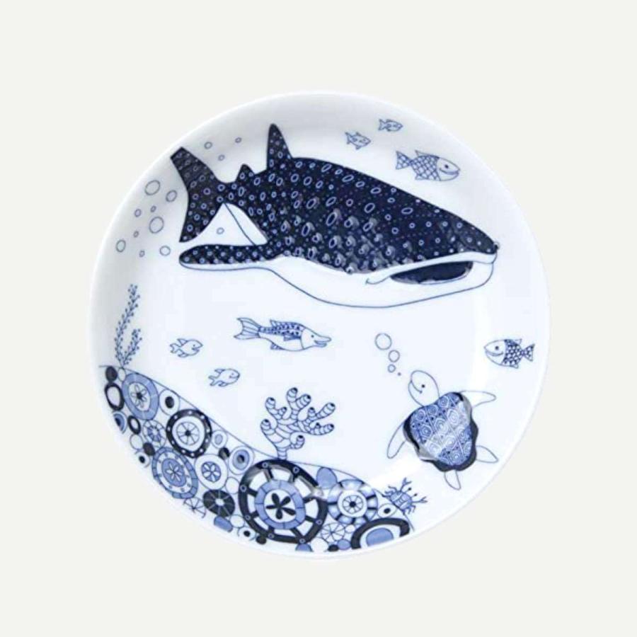 natural69 cocomarine ココマリン 小皿 おしゃれ 波佐見焼 皿 食器 魚