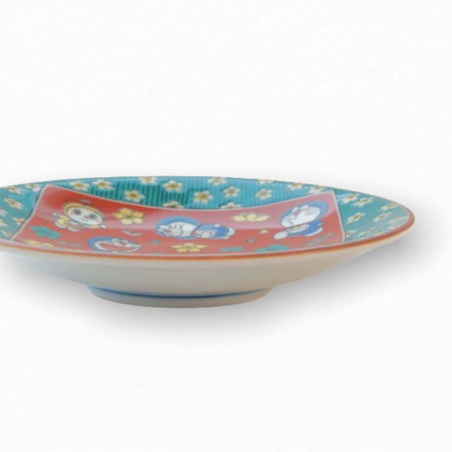 九谷焼 ドラえもん 皿 小皿 梅花 12cm おしゃれ 日本製 食器 doraemon