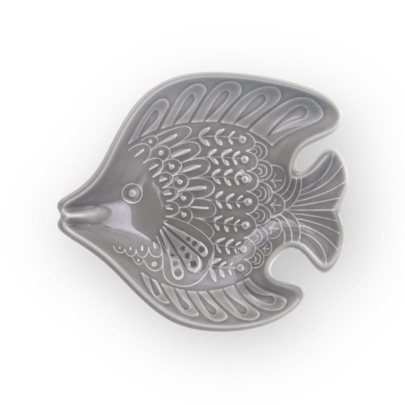 natural69 アールシーボリ 魚型 小皿 12cm おしゃれ 北欧