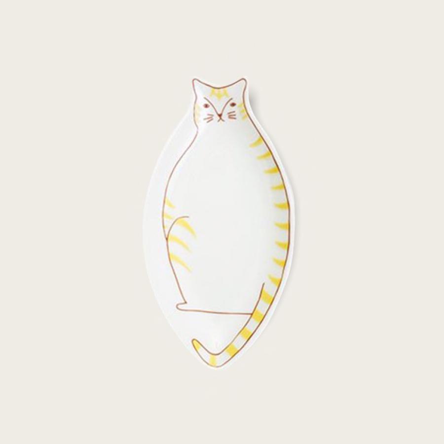 九谷焼 ハレクタニ 小皿 おしゃれ 小ネコ皿 猫 ネコ 皿 食器 陶器