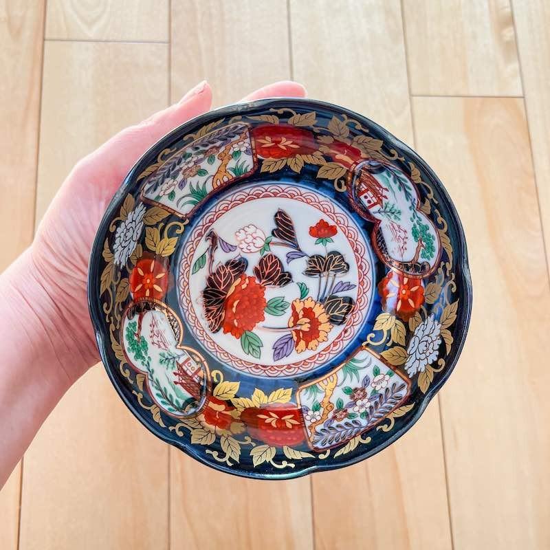 月見　月夜の牡丹　九谷焼　 花柄装飾の鉢3点セット　大中小　箱付き 楽天市場】【クーポン配布中】九谷焼 縁起 おちょこ 【花柄